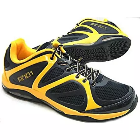 And1 Assasin Low (negro/amarillo)