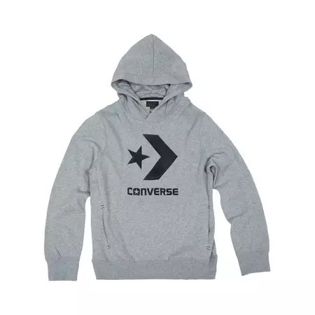 Converse Sudadera Hombre Core Popover (gris)