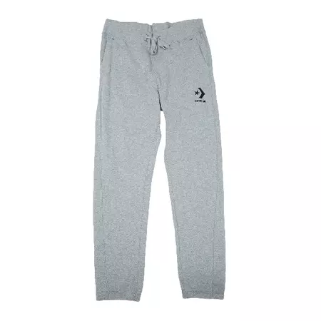 Converse Pantalón Hombre Flecce Logo (gris)