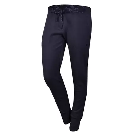 Champion Pantalón Authentic Basic Cuffed Logo Flowers (marino/print flowers)