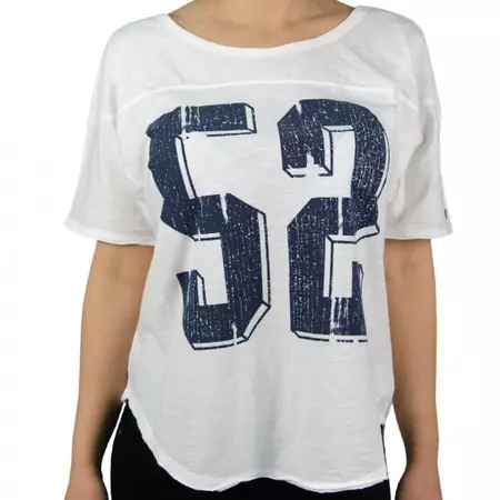 Champion Mujer Camiseta Heritage Our Story (blanco)