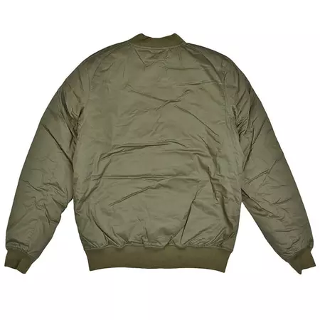 K1X Chaqueta Leaf Bomber (oliva/naranja)
