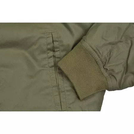 K1X Chaqueta Leaf Bomber (oliva/naranja)