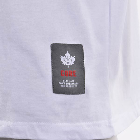 K1X Camiseta Core Hustle (Blanco/Rojo)
