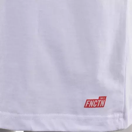 K1X Camiseta Core Hustle (Blanco/Rojo)