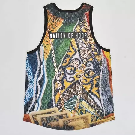 K1X Camiseta Notorious Allstar East Tank Top (negro/multicolor)