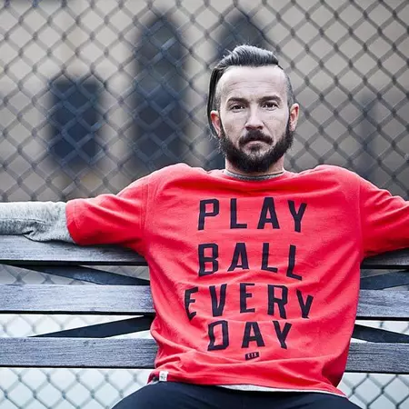 K1X Camiseta Ball Every Day Tee (Rojo/Negro)