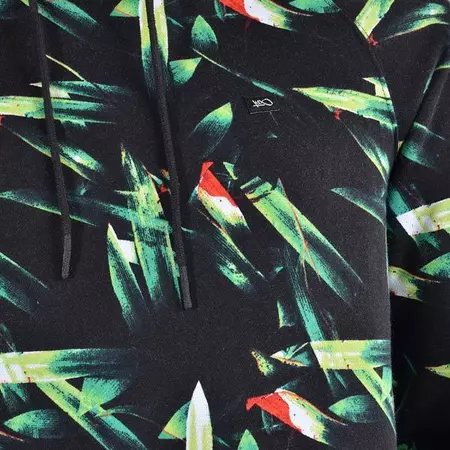 K1X Sudadera Oahu (black/green)
