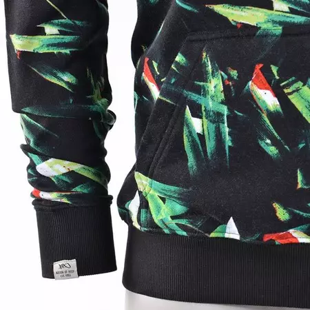 K1X Sudadera Oahu (black/green)
