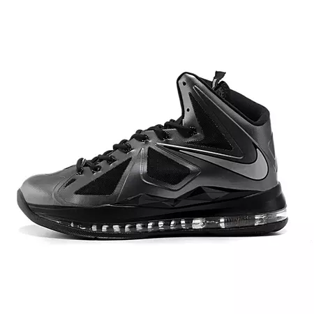 Lebron X "Black Diamond" (001/negro/metal)