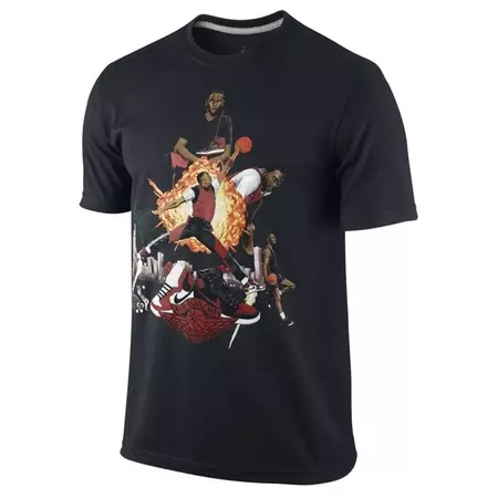 Camiseta Air Jordan 1 Picturesque (010/negro)