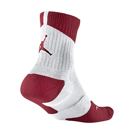 Air Jordan DriFit High Quarter Socks (110/Blanco/Rojo)