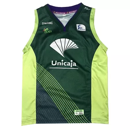 Camiseta 1ª ACB Unicaja  Replica 13/14 (verde/lima)