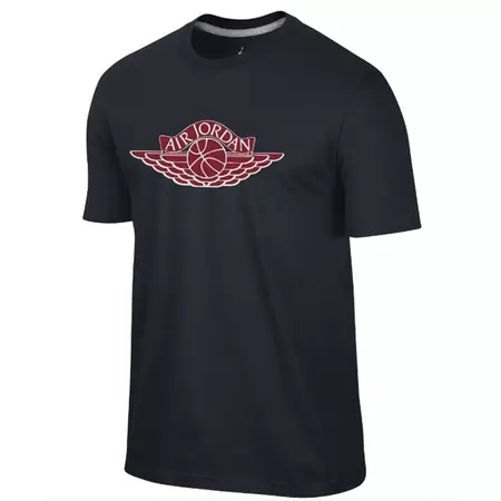 Jordan Camiseta Wings Logo (016/negro/rojo)