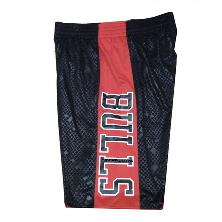 Adidas Short Smr Rn Bulls Young (negro/rojo/blanco)