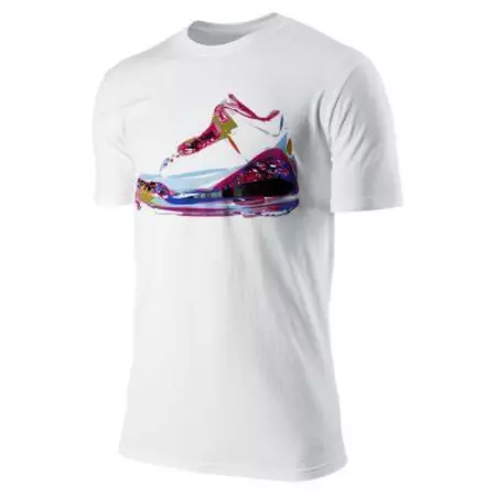 Camiseta Jordan Retro Technicolor  (102/blanco)