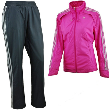 Adidas Chandal Clima Woven Suit (rosa/negro)