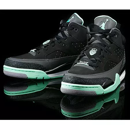 Air Jordan Son Of Mars "Green Glow" (030/negro/gris/verde/blanc)