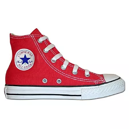 Lonas Converse All Star Hi Core OX Infantil (27-34/Rojo)