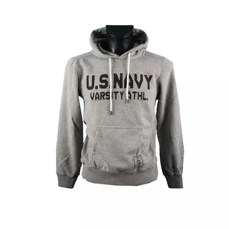 Champion Sudadera Varsity Athletic U.S.A Navy (gris)