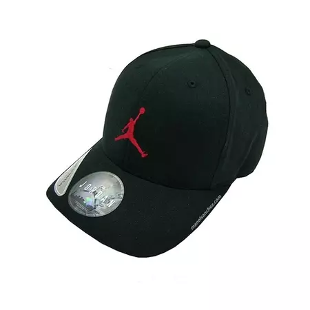 Gorra Jordan Classic Fits Like (012/negra/rojo)
