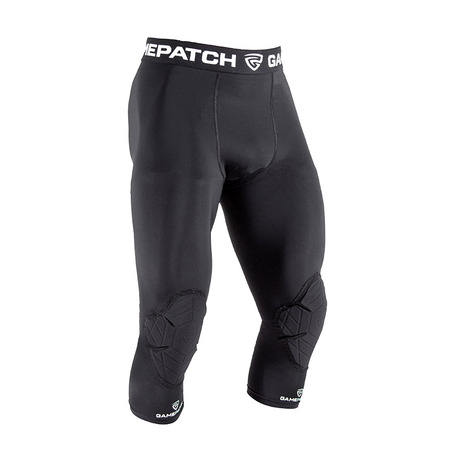 3/4 Tights with Knee Padding  "Black"