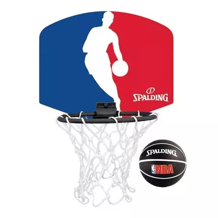 Spalding Minicanasta NBA Logo (azul/rojo/blanco)