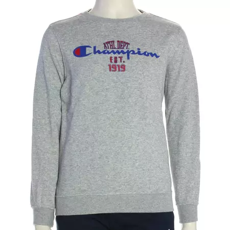 Champion Sudadera Niño Athlentic 1919 Basic Logo (gris/azul/rojo)