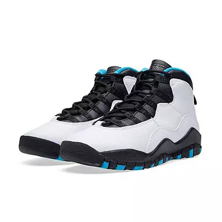 Jordan 10 Retro BP Niño (blanco/azul/negro)