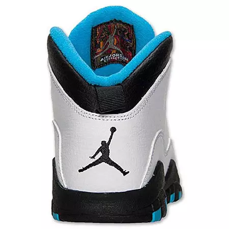 Jordan 10 Retro BP Niño (blanco/azul/negro)