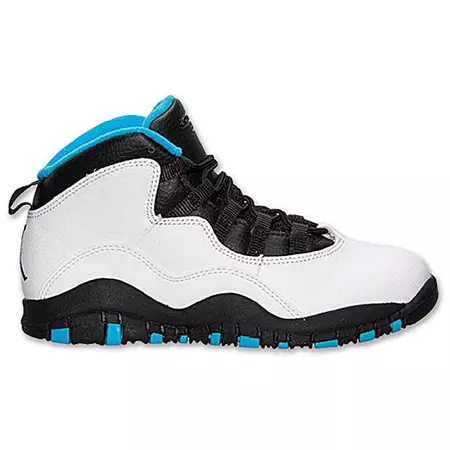 Jordan 10 Retro BP Niño (blanco/azul/negro)