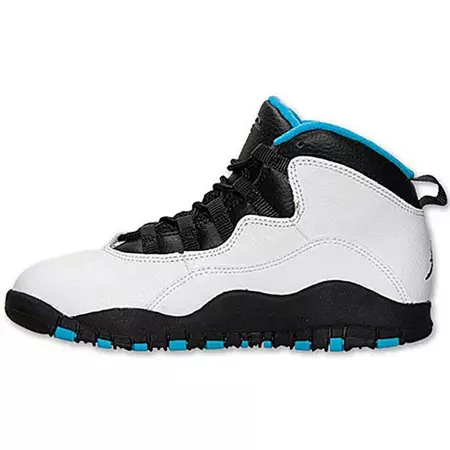 Jordan 10 Retro BP Niño (blanco/azul/negro)