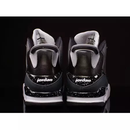 Air Jordan Dub Zero "Laser Night" (004/negro/charcoal/gris)