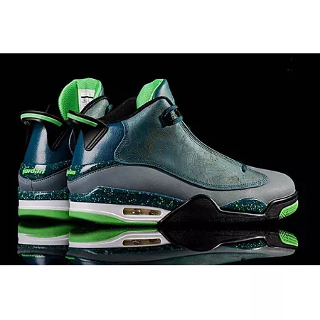 Air Jordan Dub Zero "Laser Teal" (330/teal/verde/gris)