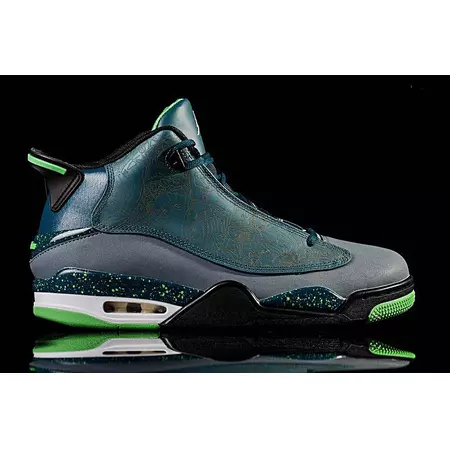 Air Jordan Dub Zero "Laser Teal" (330/teal/verde/gris)