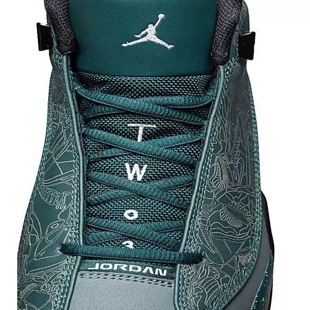 Air Jordan Dub Zero "Laser Teal" (330/teal/verde/gris)