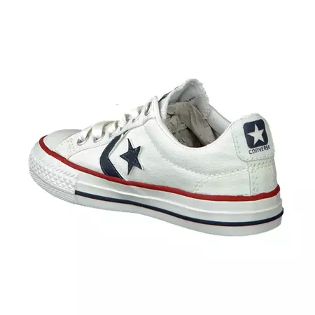 Converse Lonas All Star Player Niños (102/blanco/azul/rojo)