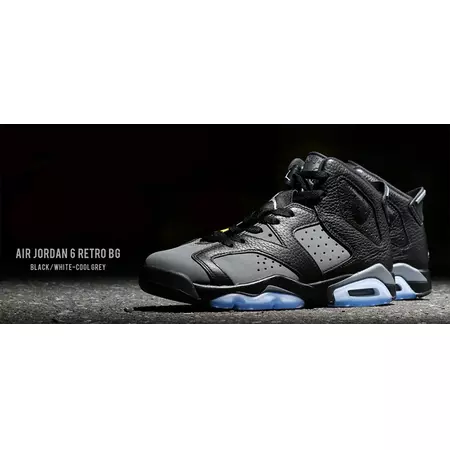 Air Jordan 6 Retro BG "Cool Grey" (010/black/white/cool grey)