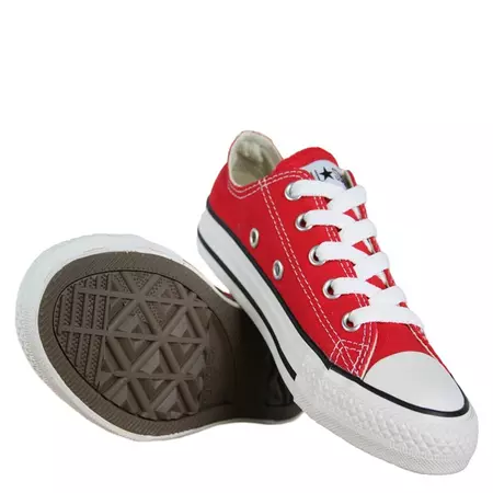 Converse All Star Low Core OX Lonas Junior (27-35/Rojo)