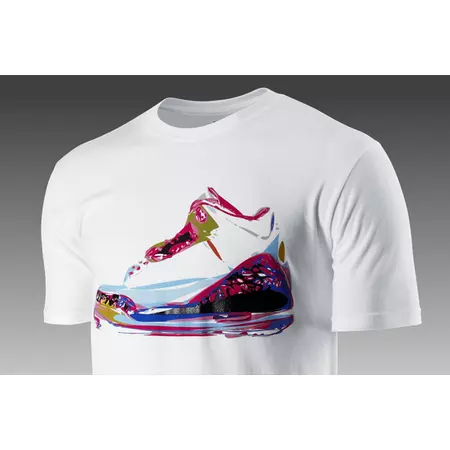 Camiseta Jordan Retro Technicolor  (102/blanco)