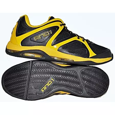 And1 Assasin Low (negro/amarillo)