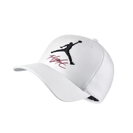 Jordan Gorra Flight Stretch Hat (100/blanco/negro)