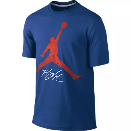 Camiseta Jordan "Flight" Jumpman (474/azul/naranja)