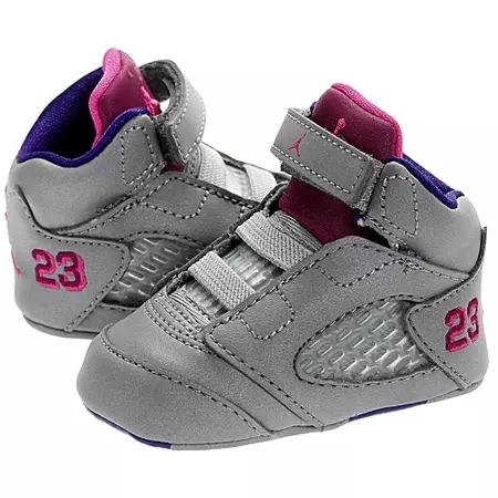 Jordan 5 Retro (GP) Bebé (009/gris/morado)