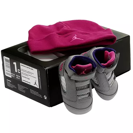 Jordan 5 Retro (GP) Bebé (009/gris/morado)