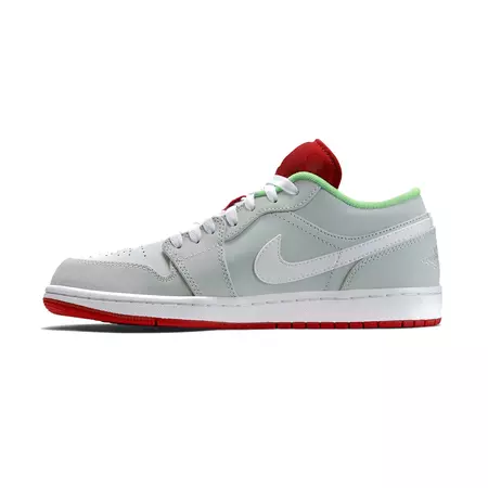 Air Jordan 1 Low "Wolf Grey" (021/gris/rojo/turquesa/blanco)