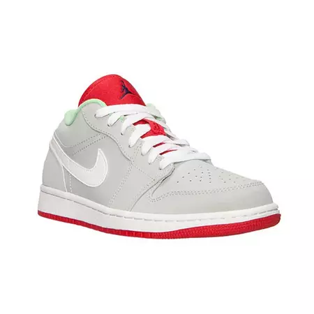 Air Jordan 1 Low "Wolf Grey" (021/gris/rojo/turquesa/blanco)