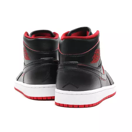 Air Jordan 1 Mid "Lance Mountain Bred" (028/black/white/red)