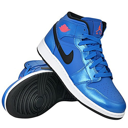 Air Jordan 1 Mid BG Niño "SportBlue" (423/azul/rojo/bl)(36-40)