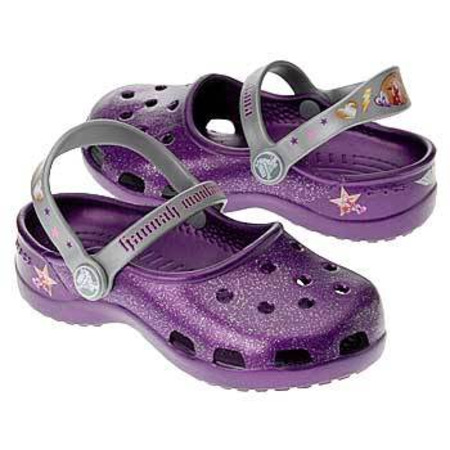 Crocs Hannah Montana Nina grape silver manelsanchez